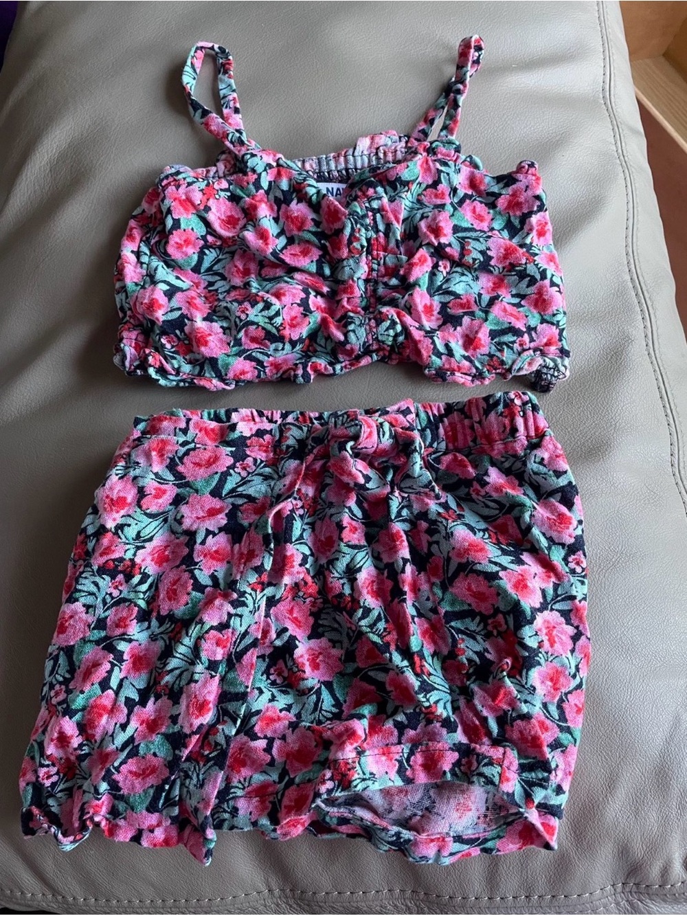 Floral Two-Piece Outfit(3T)
